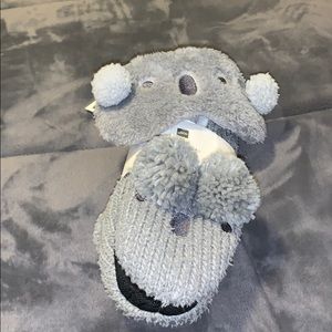 Slipper sock + Mask Combo